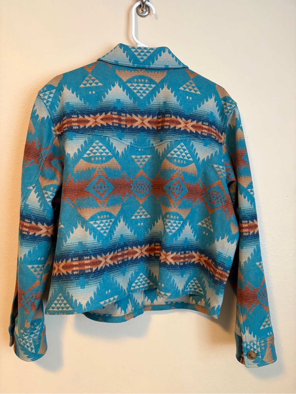 Turquoise Wool Pendleton Women’s Jacket size XL - Picture 6 of 7